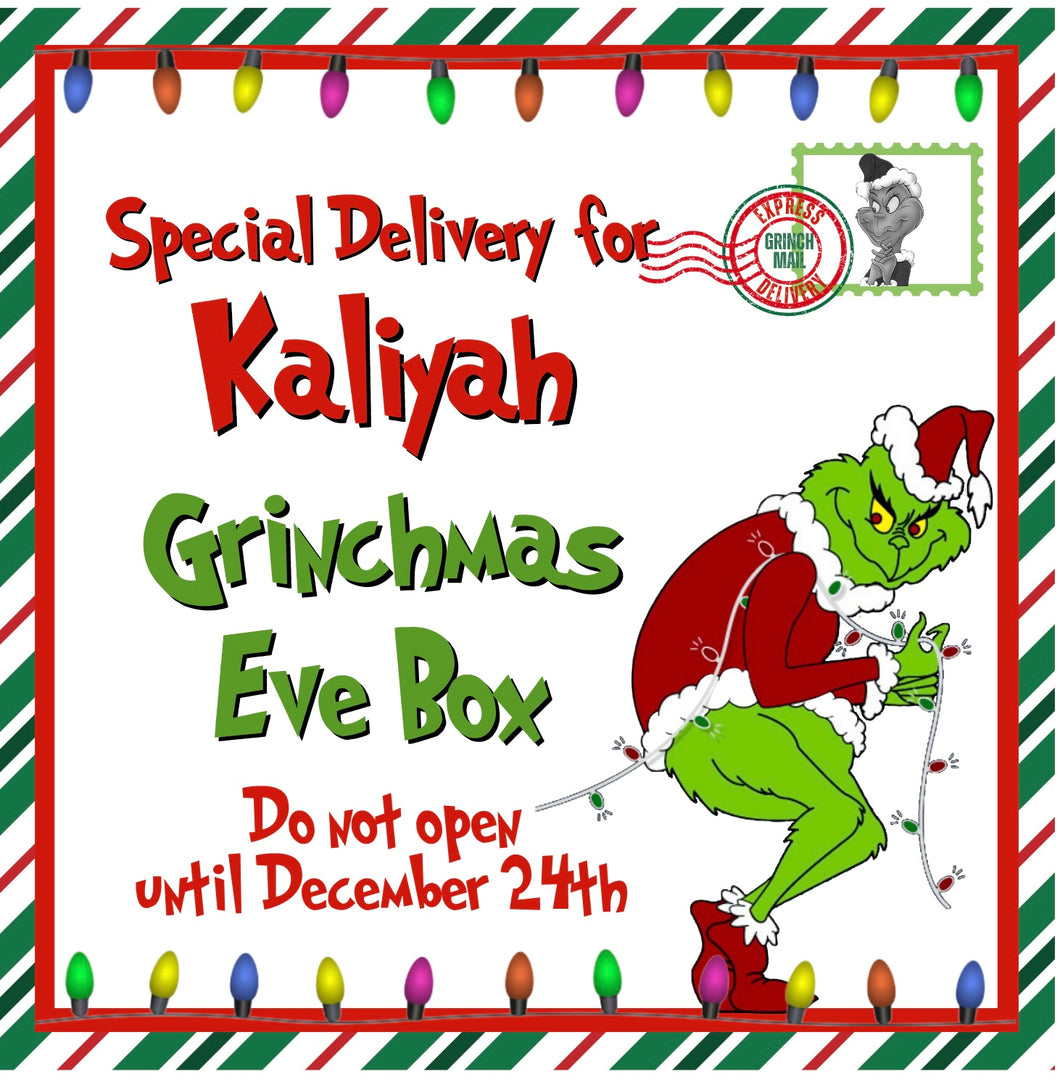 Grinchmas Eve Party Box